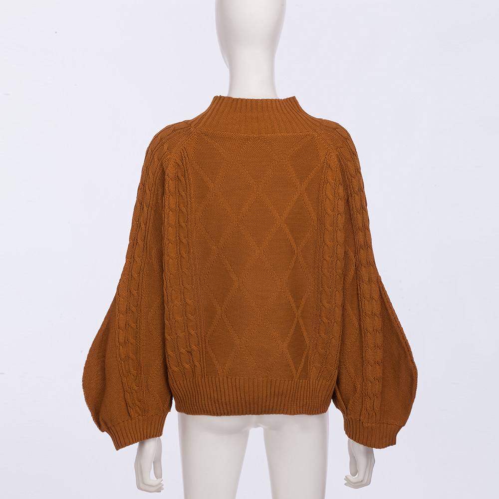 SZ60240-3 Solid Color Sweater